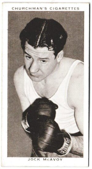 Churchman (W.A. & A.C) - 'Boxing Personalities' (1938) - Card #28 - Jock McKavoy