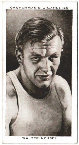 Churchman (W.A. & A.C) - 'Boxing Personalities' (1938) - Card #31 - Walter Neusel