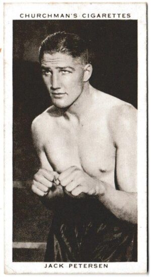Churchman (W.A. & A.C) - 'Boxing Personalities' (1938) - Card #32 - Jack Peterson