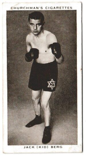 Churchman (W.A. & A.C) - 'Boxing Personalities' (1938) - Card #4 - Jack (Kid) Berg