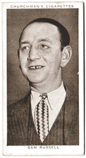 Churchman (W.A. & A.C) - 'Boxing Personalities' (1938) - Card #46 - Sam Russell