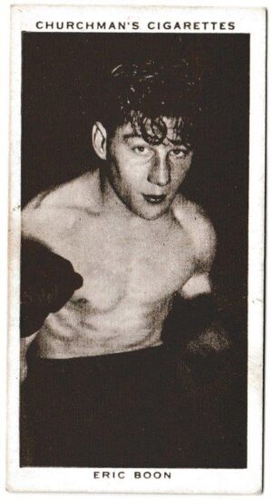 Churchman (W.A. & A.C) - 'Boxing Personalities' (1938) - Card #5 - Eric Boon