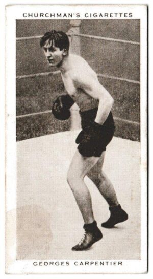 Churchman (W.A. & A.C) - 'Boxing Personalities' (1938) - Card #8 - Georges Carpentier
