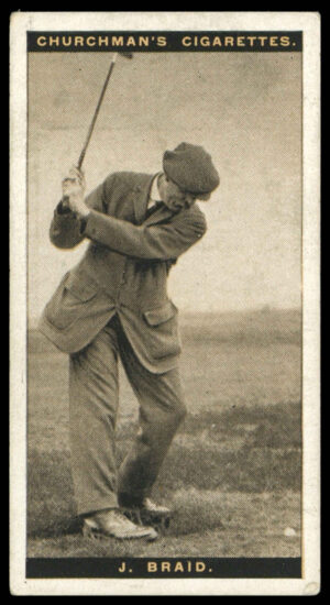 Churchman - 'Famous Golfers' (1927) - James Braid Churchman - 'Famous Golfers' (1927) - James Braid