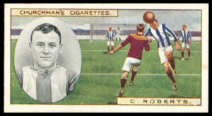 Churchman - 'Footballers' - C. Roberts (Oldham Athletic) (1914)