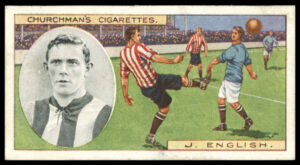 Churchman - 'Footballers' - John English (Sheffield United) (1914)