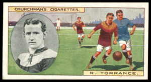 Churchman - 'Footballers' - Robert Torrance (Bradford City) (1914)