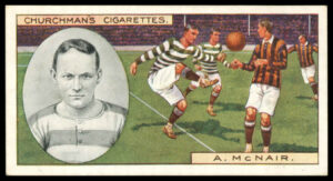 Churchman - 'Footballers' - A. McNair (Glasgow Celtic) (1914)