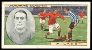 Churchman - 'Footballers' - W. Lacey (Liverpool) (1914) Churchman - 'Footballers' - W. Lacey (Liverpool) (1914)