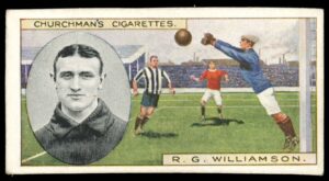 Churchman - 'Footballers' (1914) - R.G. Williamson (Middlesbrough)