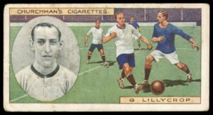 Churchman - 'Footballers' (1914) - G. Lillycrop (Bolton Wanderers)