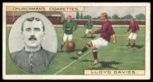 Churchman - 'Footballers' (1914) - Lloyd Davies (Northampton Town) Churchman - 'Footballers' (1914) - Lloyd Davies (Northampton Town)