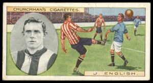 Churchman - 'Footballers' (1914) - John English (Sheffield United)
