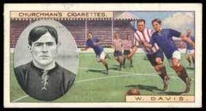 Churchman - 'Footballers' (1914) - Walter Otto Davies (Millwall)