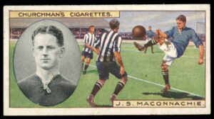 Churchman - 'Footballers' (1914) - J.S. Maconnachie (Everton)