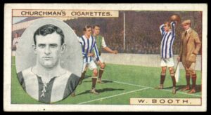 Churchman - 'Footballers' (1914) - W. Booth (Brighton & Hove Albion)