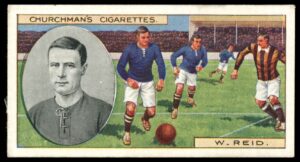 Churchman - 'Footballers' (1914) - W. Reid (Glasgow Rangers)