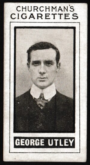 Churchman - 'Footballers (Photogravure)' (1913) - George Utley (Sheffield Utd)
