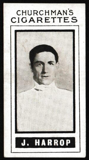 Churchman - 'Footballers (Photogravure)' (1913) - J. Harrop (Aston Villa)