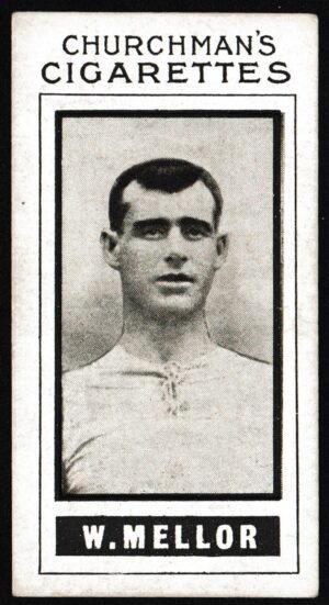 Churchman - 'Footballers (Photogravure)' (1913) - W. Mellor (Norwich City)