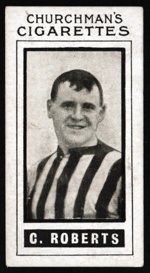 Churchman - 'Footballers (Photogravure)' (1913) - C. Roberts (Oldham Athletic)