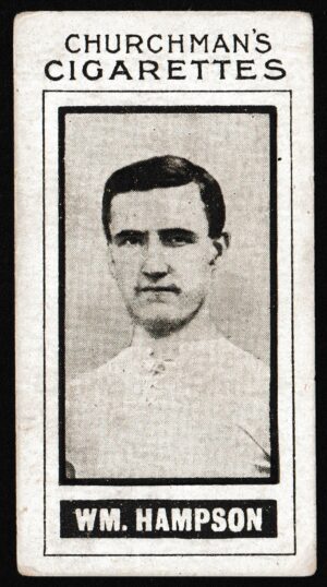 Churchman - 'Footballers (Photogravure)' (1913) - W. Hampson (Norwich City)