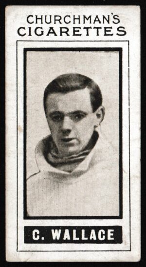 Churchman - 'Footballers (Photogravure)' (1913) - C. Wallace (Aston Villa)