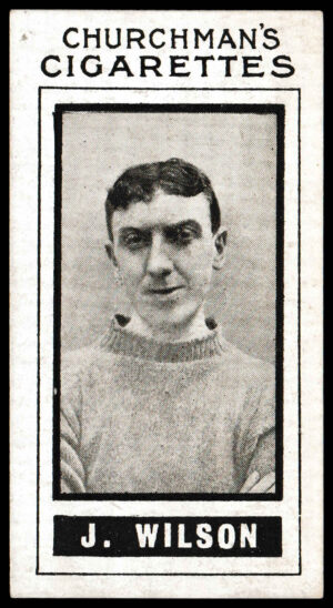 Churchman - 'Footballers (Photogravure)' (1913) #18 - J. Wilson (Millwall)