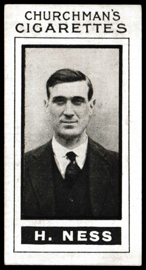 Churchman - 'Footballers (Photogravure)' (1913) #22 - H. Ness (Sunderland)