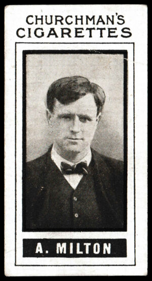 Churchman - 'Footballers (Photogravure)' (1913) #26 - A. Milton (Sunderland)