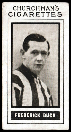 Churchman - 'Footballers (Photogravure)' (1913) #28 - Frederick Buck (West Brom)