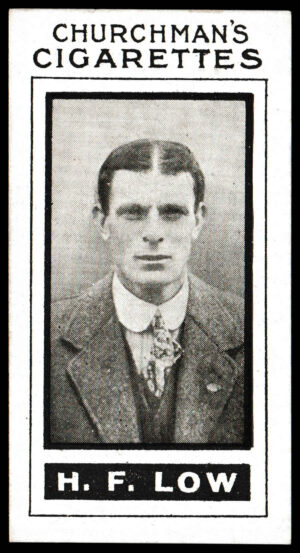 Churchman - 'Footballers (Photogravure)' (1913) #30 - H.F. Low (Sunderland)