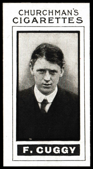 Churchman - 'Footballers (Photogravure)' (1913) #34 - F. Cuggy (Sunderland)