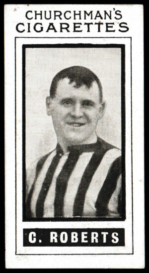 Churchman - 'Footballers (Photogravure)' (1913) #38 - C. Roberts (Oldham Athletic)