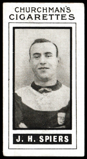 Churchman - 'Footballers (Photogravure)' (1913) #45 - J.H. Spiers (Leeds)