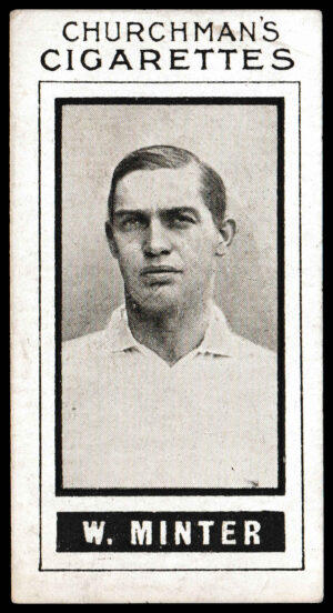 Churchman - 'Footballers (Photogravure)' (1913) #48 - W. Minter (Spurs)
