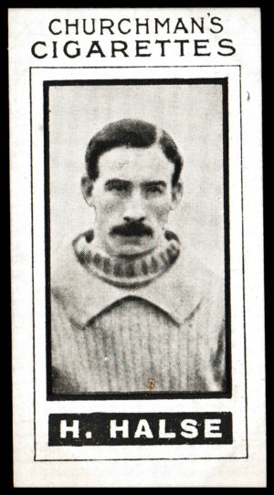Churchman - 'Footballers (Photogravure)' (1913) #49 - H. Halse (Chelsea)