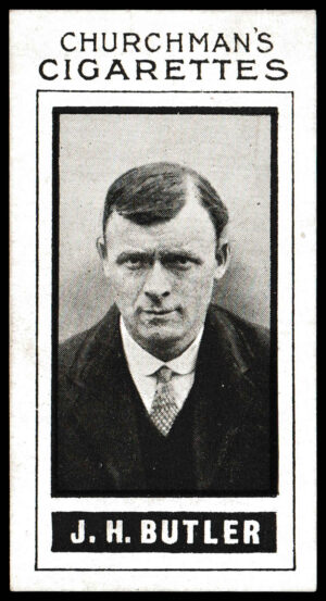 Churchman - 'Footballers (Photogravure)' (1913) #9 - J.H. Butler (Sunderland)