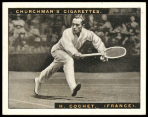 Churchman - 'Lawn Tennis (Large)' (1928) - H. Cochet (France)