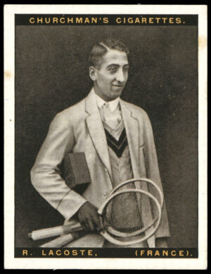 Churchman - 'Lawn Tennis (Large)' (1928) - R. Lacoste (France)