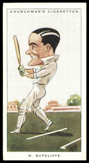 Churchman - 'Men of the Moment in Sport' (1928) - #23 - H. Sutcliffe (Yorkshire)