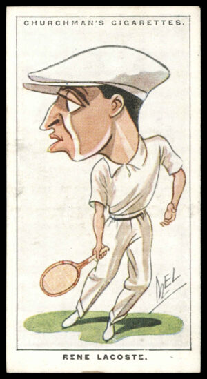 Churchman - 'Men of the Moment in Sport' (1928) - #40 - Rene Lacoste (Tennis)