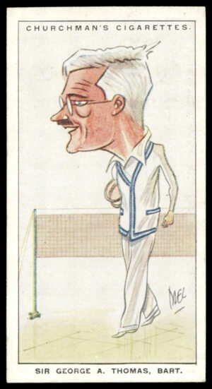 Churchman - 'Men of the Moment in Sport' (1928) - #8 - Sir George A. Thomas (Badminton)