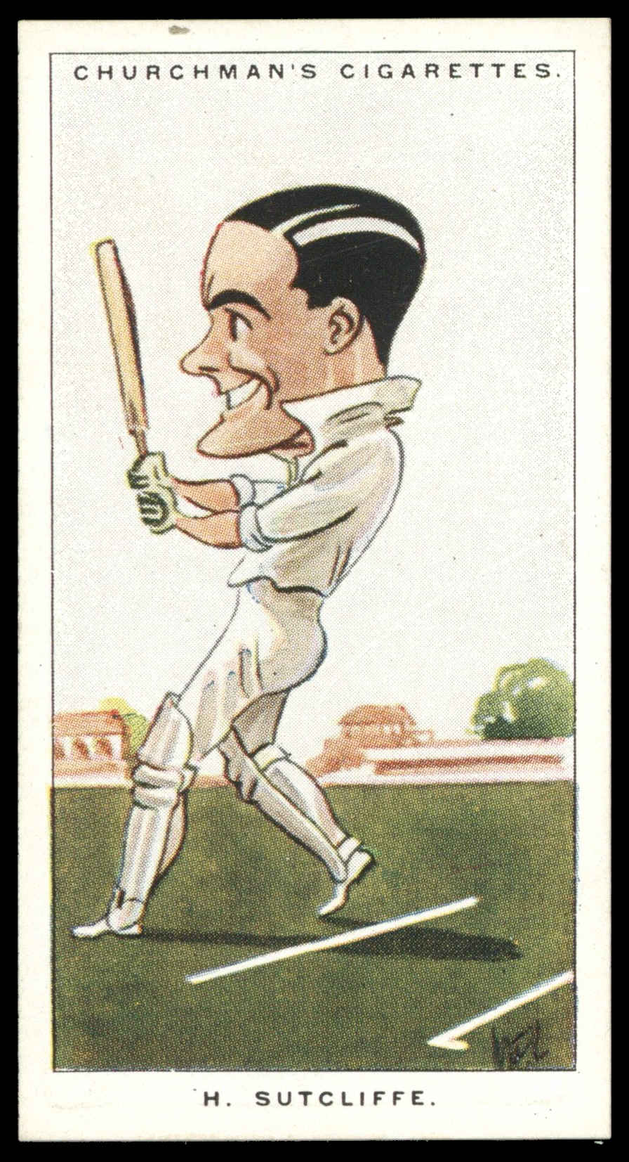 Churchman - 'Men of the Moment in Sport' (1928) - #23 - H. Sutcliffe (Yorkshire) Churchman - 'Men of the Moment in Sport' (1928) - #23 - H. Sutcliffe (Yorkshire)