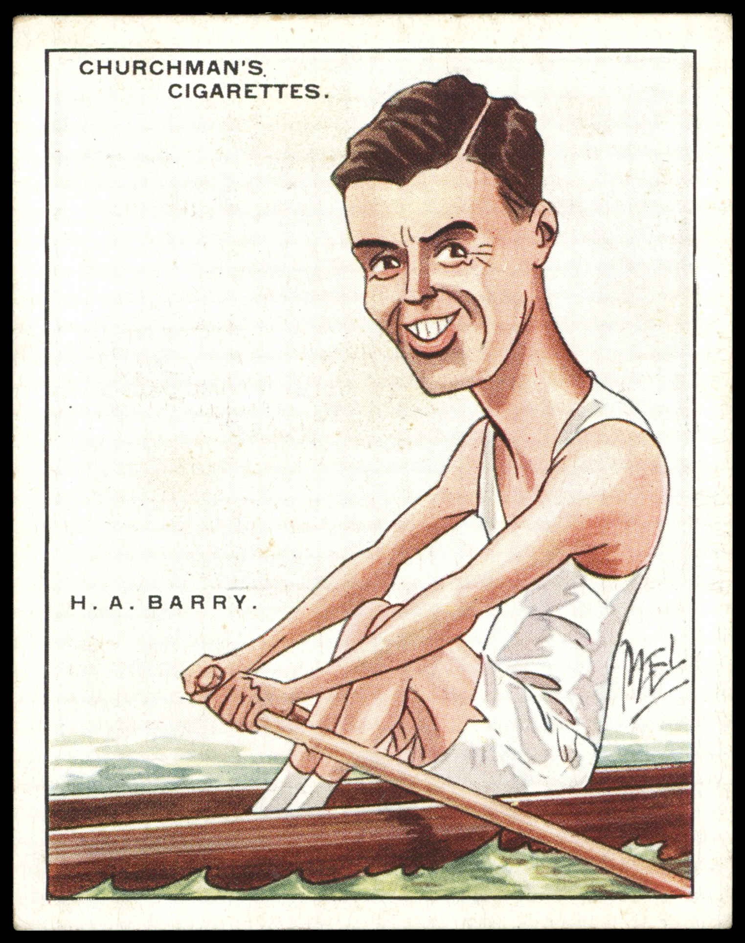 Churchman - 'Men of the Moment in Sport (S2L)' (1929) - A. Barry Churchman - 'Men of the Moment in Sport (S2L)' (1929) - A. Barry