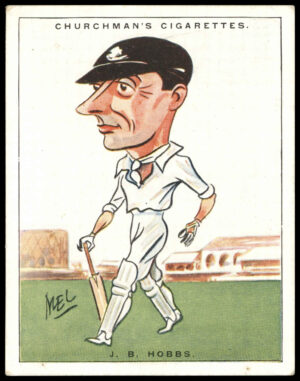 Churchman - 'Men of the Moment in Sport (S2L)' (1929) - J.B. Hobbs (Surrey) Churchman - 'Men of the Moment in Sport (S2L)' (1929) - J.B. Hobbs (Surrey)