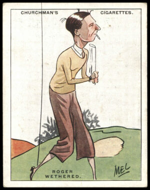Churchman - 'Men of the Moment in Sport (S2L)' (1929) - Roger Wethered