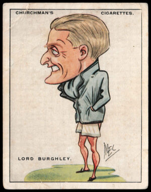 Churchman (W.A. & A.C) - 'Men of the Moment in Sport (S1L)' - Card #1 - Lord Burghley (Cambridge)