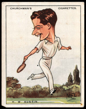 Churchman - 'Men of the Moment in Sport (S1L)' (1929) - H.W. Austin (Cambridge)
