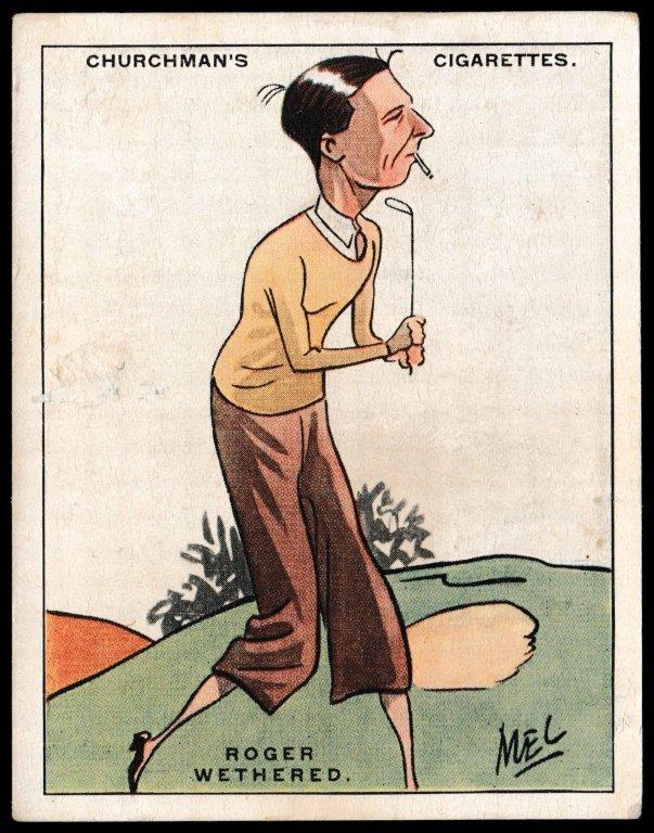 Churchman - 'Men of the Moment in Sport (S2L)' (1929) - Roger Wethered Churchman - 'Men of the Moment in Sport (S2L)' (1929) - Roger Wethered